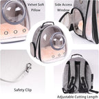 Front Extension Cat Backpack Carrier, Pet Travel Backpack - Image 3