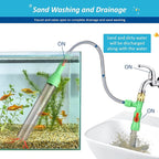 ZZM Fish Tank Cleaning Tools, Aquarium Water Changer Kit, Siphon Fish Tank - Image 5