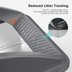 2 Pack Stainless Steel Litter Box | XL Enclosed Cat Litter Boxes - Image 4