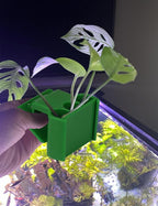 4 Pk Upgraded Aquarium Plant Holder, 3-Hole Hanging Plant Holder - Image 6