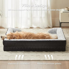 Orthopedic Dog Bed for Medium Dogs, Egg Crate Foam Bed for Medium Dogs - Image 3