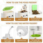 2-in-1 Gravity Pet Feeder & Water Dispenser - Image 6