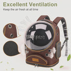 Cat Backpack Carrier, Breathable Cat Carrier Large Space Bubble Pet Backpack - Image 3