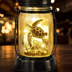 kyoryuger Sea Turtle Gifts for Women/Men Turtle Lovers Solar Lantern Mom by kyoryuger