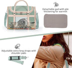 Airline Approved Pet Carrier Backpack, Waterproof PU Foldable Design - Image 7