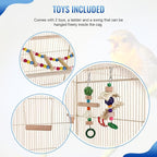 FDW 39 Inch Bird Cage Parakeet Cage - Image 5
