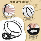 Dog Cone Collar for After Surgery, Transparent Dog Cones Alternative for Small - Image 3