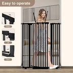 67" High Extra Tall Cat Gate for Doorway, 29.5-49.21" Extra Wide Pet Gate - Image 4
