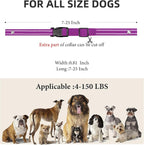 Collar Replacement Strap, Reflective Replacement Nylon Collar Strap Dog GPS - Image 7