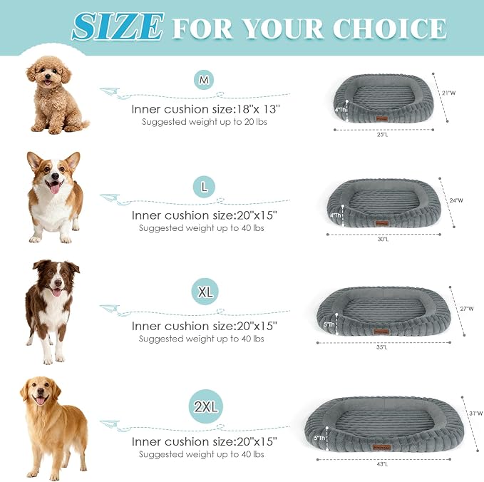 Cute Dog Bed for Small & Medium Dogs - Image 8