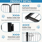 NEWBULIG Dog Playpen 16 Panels 32" Height Foldable Heavy Duty Metal Dog - Image 5