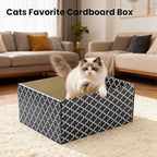 Cardboard Cat Scratcher Box - Image 5