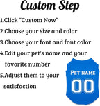 Customized Dog Jersey Shirt, Breathable Doggy Football Tee, Lightweight - Image 2