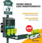 ALAGPRO® Dog Waste Station Outdoor Pet Waste Station - Image 4