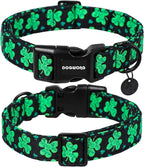 DOGWONG Black St. Patrick's Day Dog Collar - Image 2