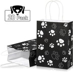 Blulu 20 Pcs Puppy Dog Paw Gift Bags - Image 3