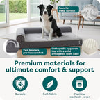 Furhaven Orthopedic Dog Bed for Large Dogs w/ Removable Bolsters & Washable - Image 4