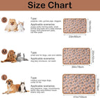 Dono 1 Pack 6 Dog Blankets, Soft Fluffy Fleece Pet Blanket Warm Sleep Mat Paw - Image 2