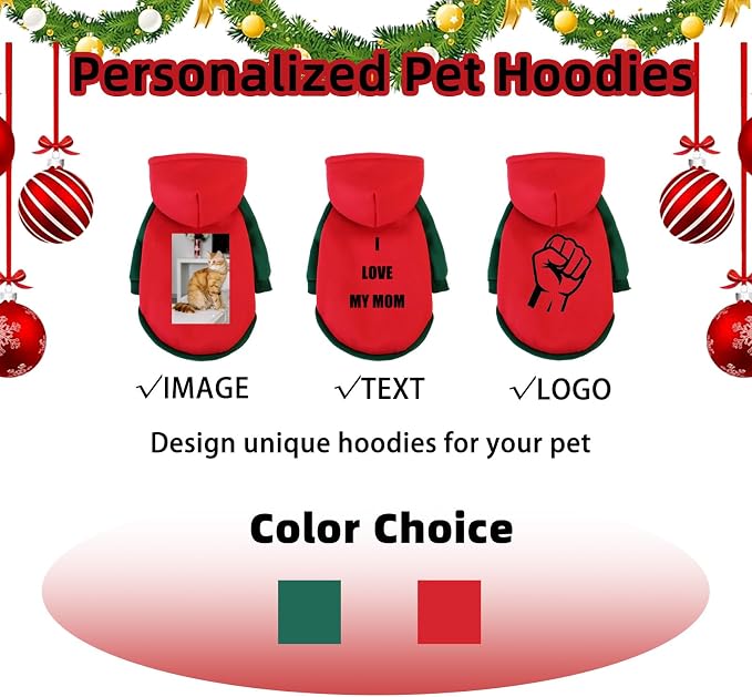 Custom Dog Hoodie, Personalized Sweatshirt - Image 4