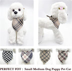 Fall 5PCS Dog Bandanas with Button - Image 4