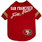 NFL San Francisco 49ers T-Shirt by PETSFIRST