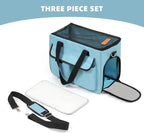 Cat & Dog Carrier for Pets Up to 15 Lbs, Airline Approved Soft-Sided - Image 8