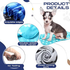 Chumia 28 Pieces Puppy Blanket Bulk Small Fleece Pet Blanket - Image 3