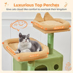Taoqimiao Cactus Cat Tree, 71-Inch Cat Tower - Image 5
