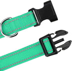 TagME Reflective Nylon Dog Collars, Adjustable Classic Pet Collar - Image 4