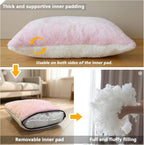 Cat Bed for Indoor Cats，Foldable cat cave，Anti-Slip & Water-Resistant - Image 6