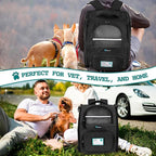 PetAmi Dog Backpack Carrier for Small Large Cat, Ventilated Pet Hiking Backpack - Image 7