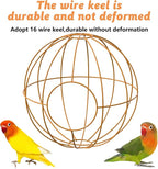 BNOSDM Rattan Bird Nest Parrot Nesting House Parakeet Nesting Soft Lovebird - Image 5