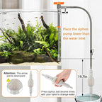 AQQA Aquarium Siphon Vacuum Cleaner Kit - Image 7