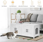 Homhedy Cat Litter Box Enclosure - Image 7