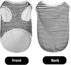 3 Pcs Cat Shirts Solid Color Dog Clothes Summer Sleeveless Stripe Pet T Shirts - Image 3
