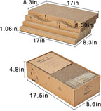 Cat Scratcher Cardboard Pad Scratch Box, Reversible Durable - Image 7