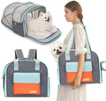 Expandable Cat & Small Dog Carrier Backpack, Soft-Sided Airline-Approved Pet by JourCraf