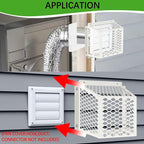 Dryer Vent Bird Guard, Dryer Vent Cover Guard - Image 5