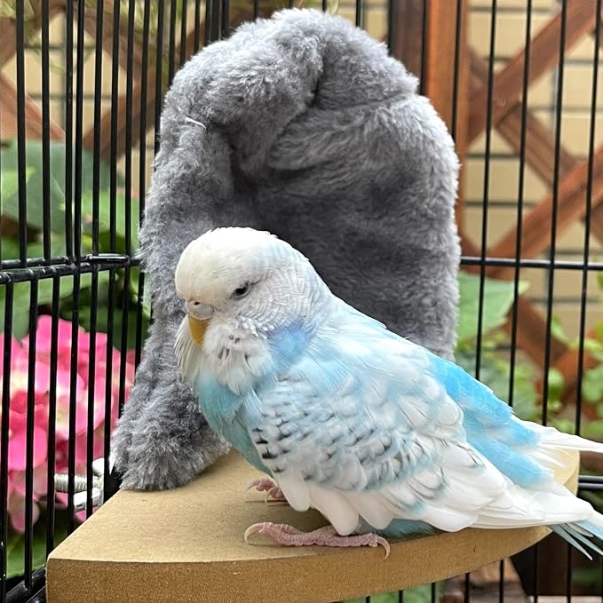Comfort Corner Fleece Bird Blanket Parrot Cage Snuggle Hut Warm Bird Nest House - Image 7