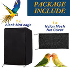 Universal Bird Cage Cover, Pet Cage Cover, 100% Shading Oxford Cloth - Image 6