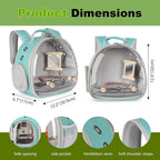 Parrot Travel Carrier Bubble Window Backpack - Image 2