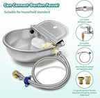 Automatic Water Dispenser for Dogs, Automatic Horse Waterer Bowl - Image 2