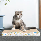 Cat Scratcher, Curved Scratch Pad, Durable Corrugated Cardboard Scratching Board - Image 6