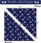 4th of July Dog Bandanas, Patriotic Pet Decorations 2 Pack, Adjustable - Image 5