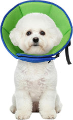 Dog Cone Collar Soft Cone for Medium Dogs After Surgery Adjustable Elizabethan by Allroaring