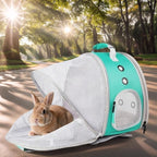 Back Expandable Backpack for Small Animals, Portable Travel Bag Breathable Pet - Image 6