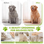 Pawaboo Deshedding Brush for Dogs & Cats, Dog Hair Removal Comb - Image 5