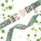 St. Patrick's Day Dog Collar, UP URARA PUP Shamrock Adjustable Pet Collar - Image 4