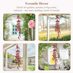 for Women Cardinal Wind Chimes for Outside, Decoration for Outdoor - Image 5