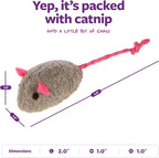 SmartyKat Skitter Critters Value Pack Catnip Cat Toys - Image 3